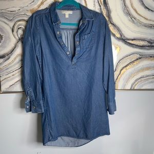 MICHAEL KORS denim long sleeve Dress